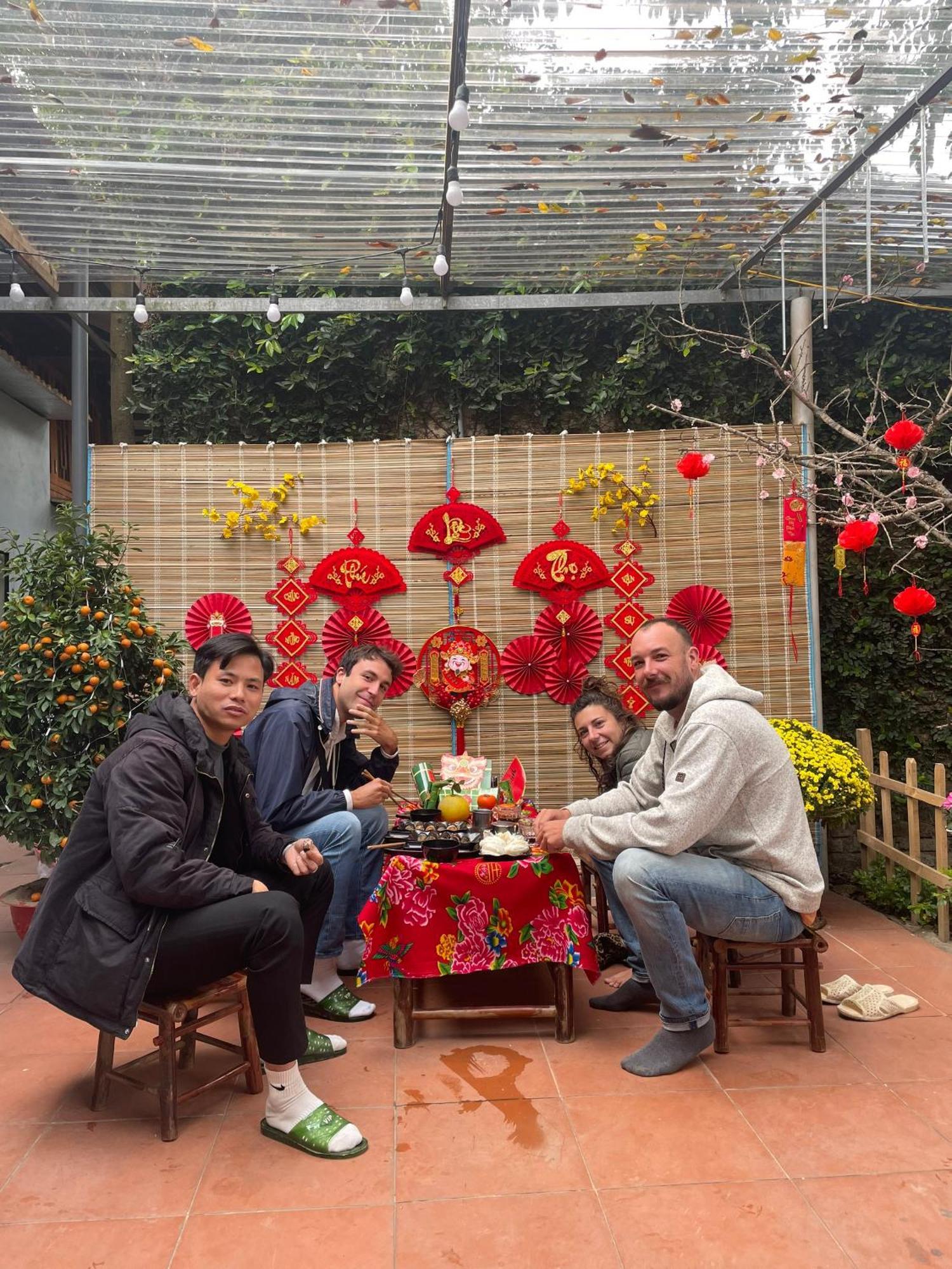 Happy Homestay Nghia Lo Buitenkant foto