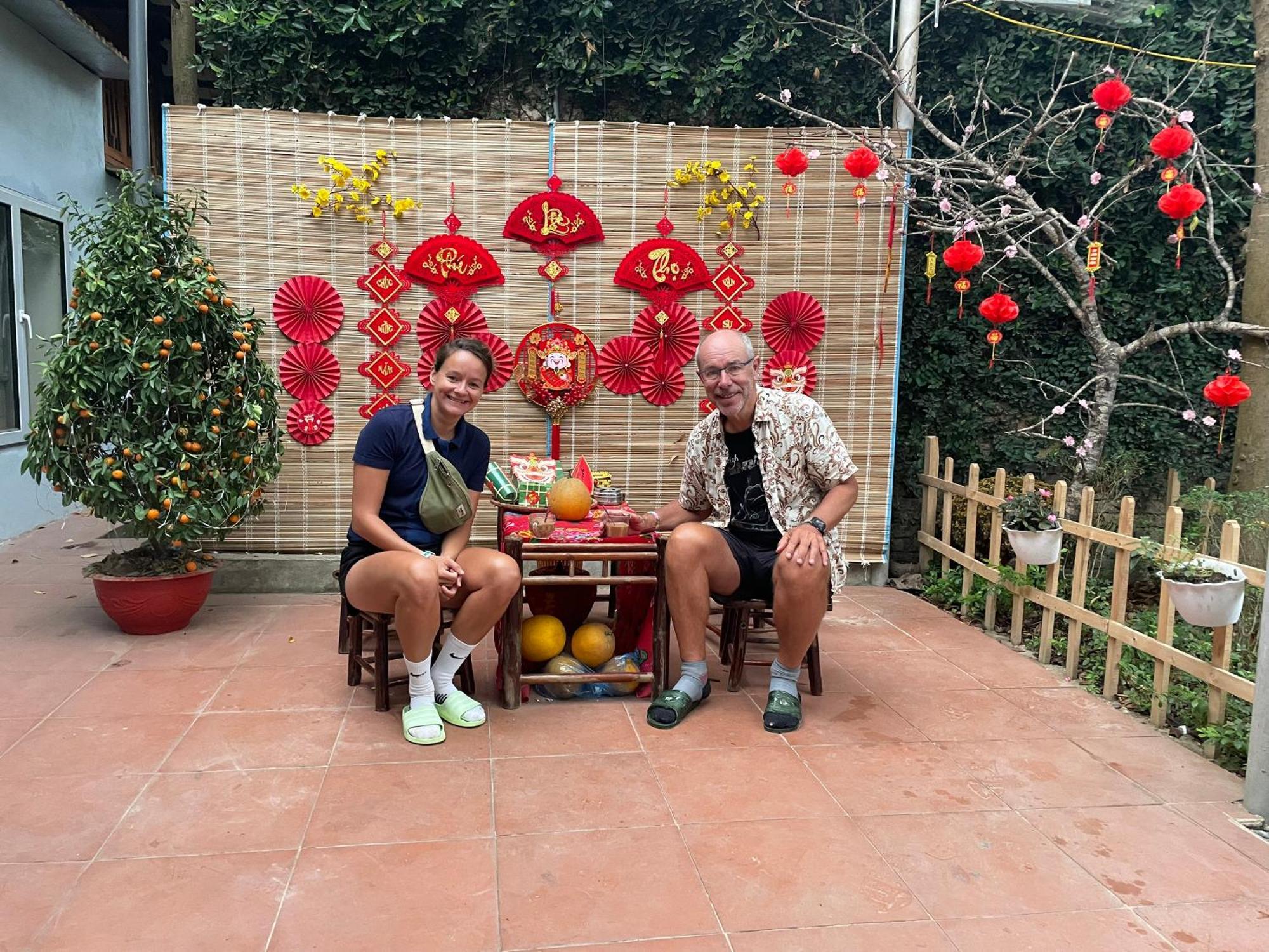 Happy Homestay Nghia Lo Buitenkant foto