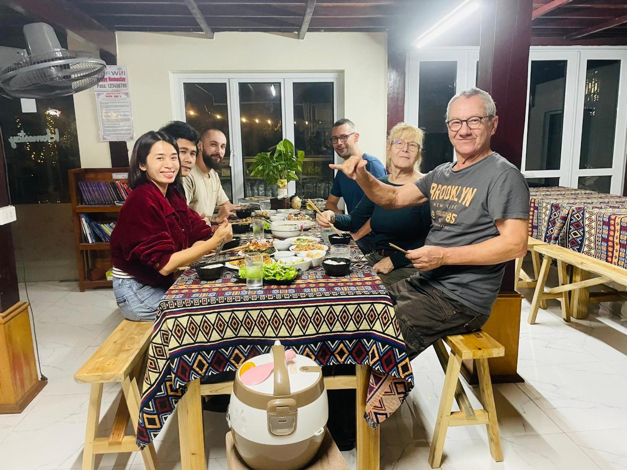 Happy Homestay Nghia Lo Buitenkant foto