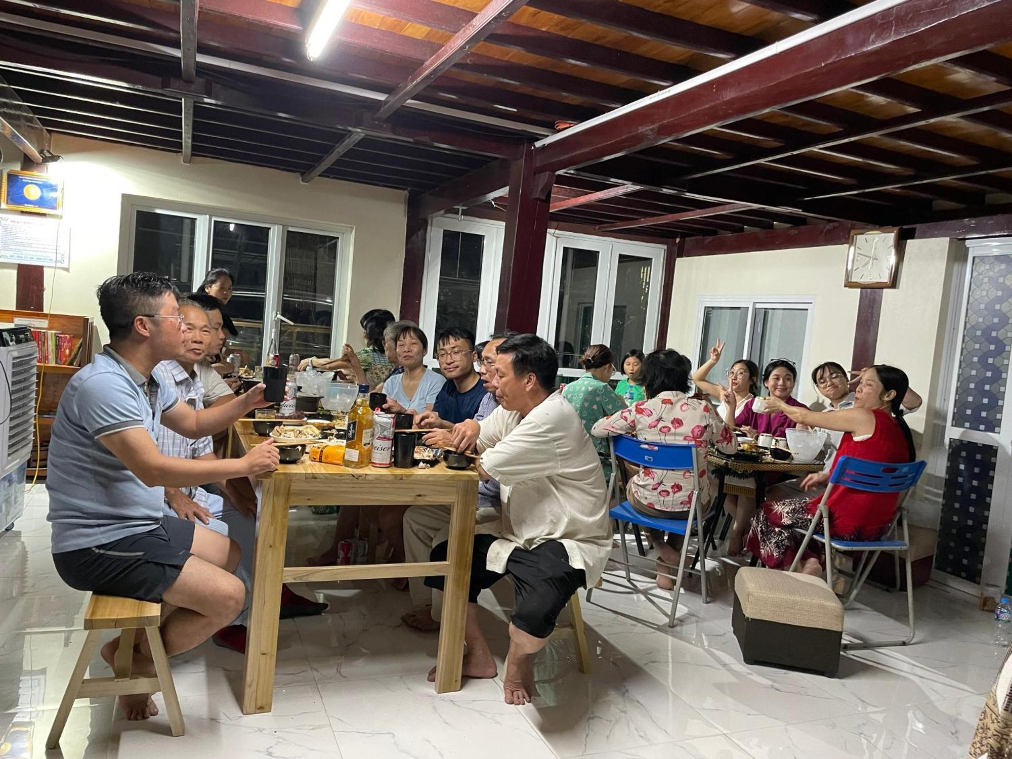 Happy Homestay Nghia Lo Buitenkant foto